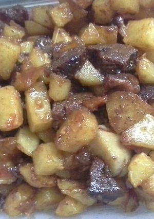 Foto resep Sambal ati ampela ayam + kentang