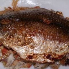 A picture of Oven Baked Fish.