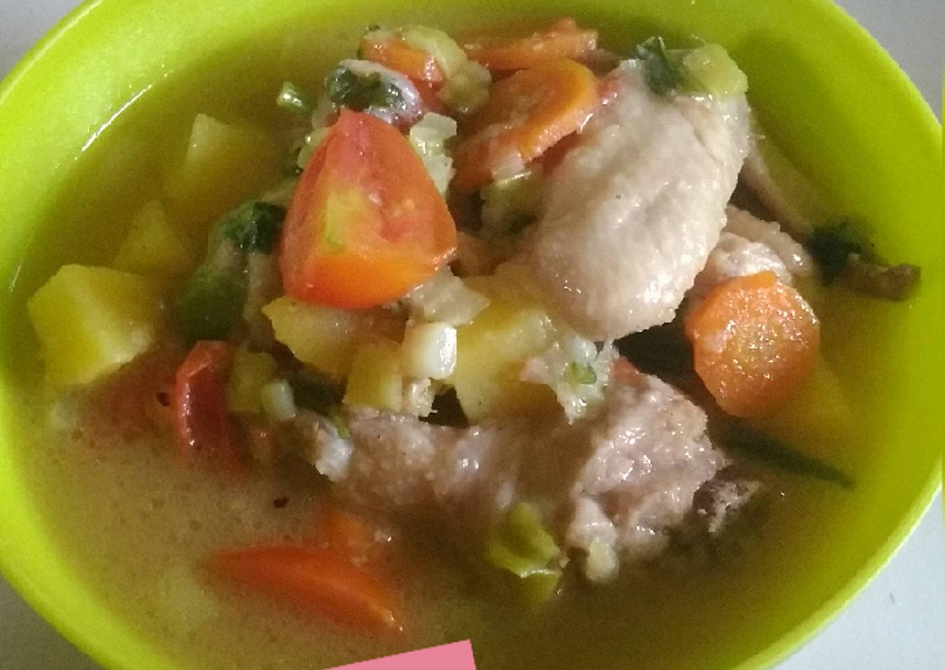 Soup ayam