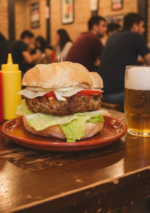 Una foto de Hamburguesa XXXL (y ríete de la del burger)