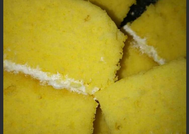 Proses Membuat Bolu nanas kukus yang sempurna