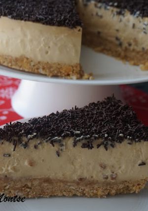 A picture of Christmas Recipe - Turrón Cake.