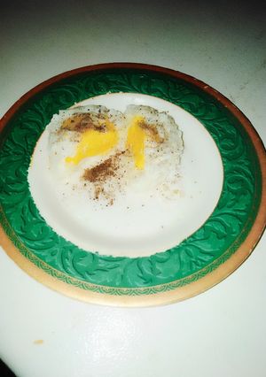 A picture of Boiled egg in a minute 🥚.