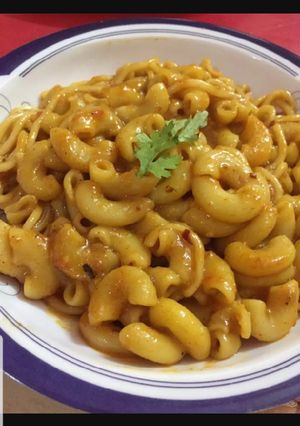 A picture of Red Sauce Pasta🍝.