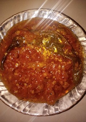 صورة لوصفة قلاية باللحمة بتشهي 😋😋😋