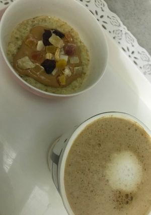 صورة لوصفة شوفان بالحليب