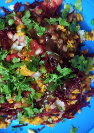 A picture of Spicy Bhel.