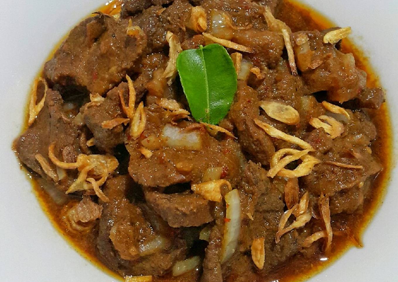 77. Lapis Daging Tanpa Telur