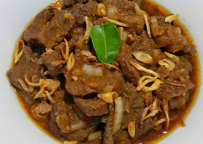 77. Lapis Daging Tanpa Telur