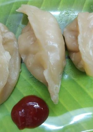 A picture of চিকেন স্টিম মোমো।(Chicken Stem Momo recipe in Bengali).