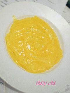 Hình của món Sốt dầu trứng.