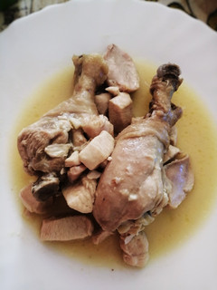 Una foto de Pollo al limón