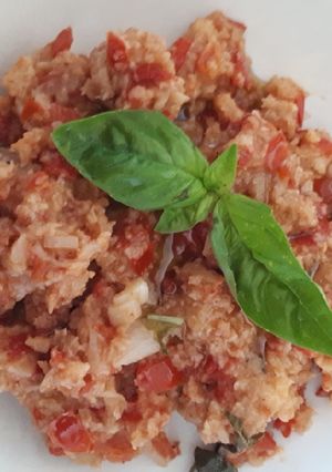 A picture of Pappa al Pomodoro.