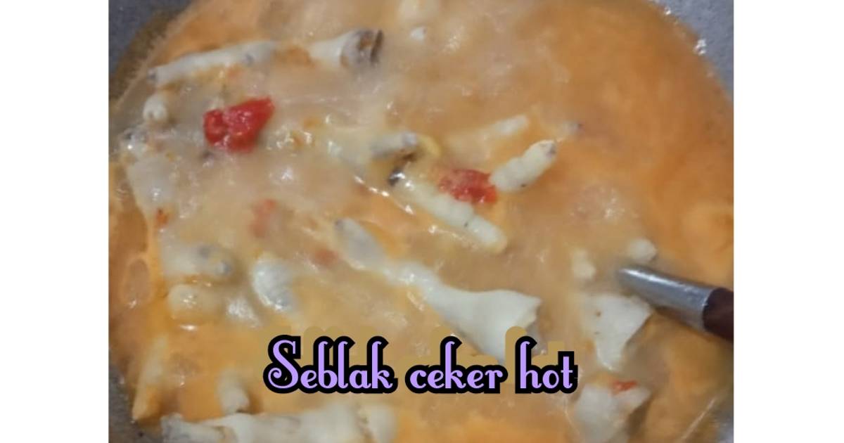 30 resep  seblak  hot  ceker  enak dan sederhana Cookpad