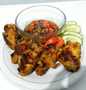 Langkah Gampang Membikin Resep Ayam bakar bumbu pecel sinti + sambal kecap yang Lezat Sekali Anti Ribet, Bikin Ngiler