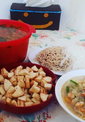 Foto resep Sup ubi
