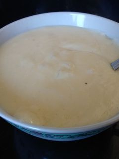 Una foto de Salsa de queso