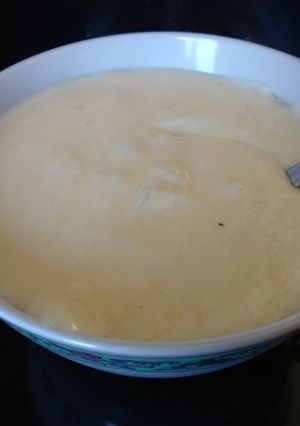 Una foto de Salsa de queso