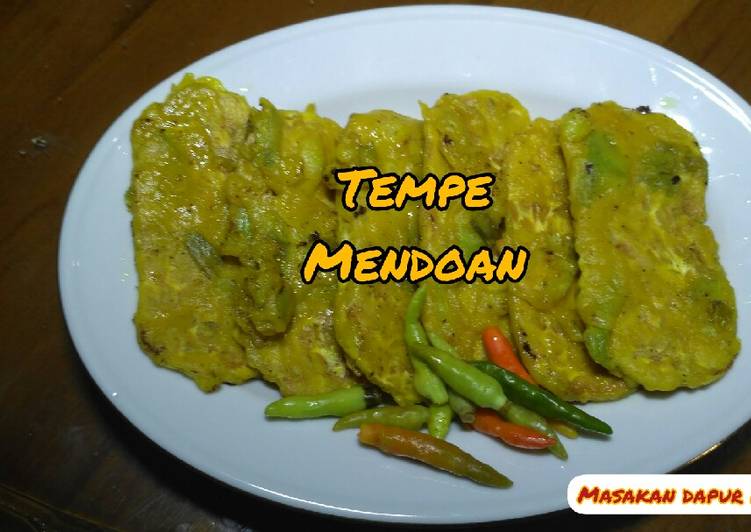 Resep Tempe Mendoan