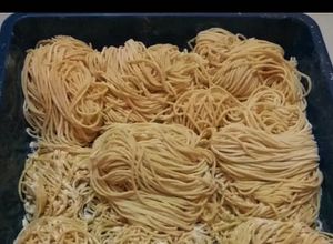 Foto resep Mie mentah home made kenyal 1 telur