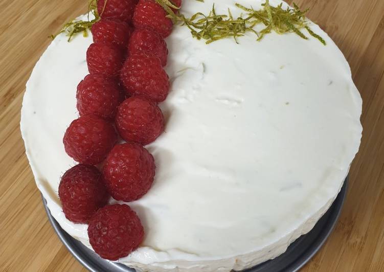 Comment Cuisiner Cheesecake citron framboise sans cuisson