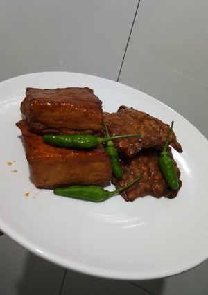 Foto resep Tahu dan tempe bacem panggang