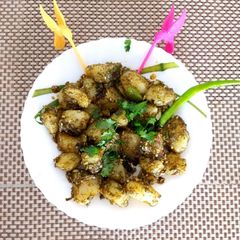 A picture of Mint potato.