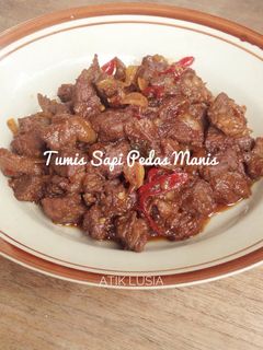 Foto resep Tumis Sapi Pedas Manis
