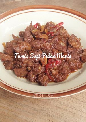 Foto resep Tumis Sapi Pedas Manis