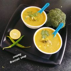 A picture of Broccoli Cheese Creamy 😋 soap 🥦🍜.