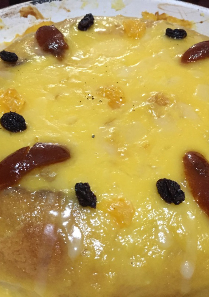 Una foto de Rosca de Pascuas con crema pastelera de naranja 🥮🍊♥️