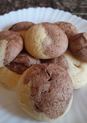 Una foto de Galletitas bicolor