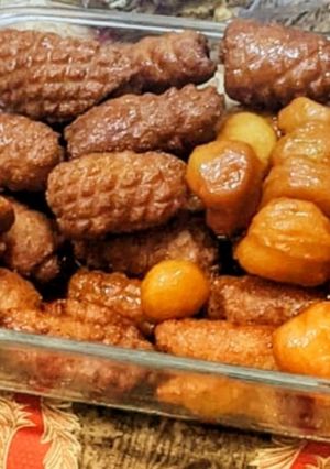 صورة لوصفة الذ اصابع زينب او معكرون