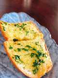 Vietnamese Garlic Bread with Cilantro Butter