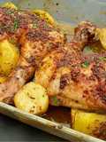 Pollo con Mostaza al Horno