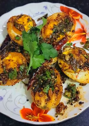 A picture of Egg Pepper Fry in 20 Minutes.