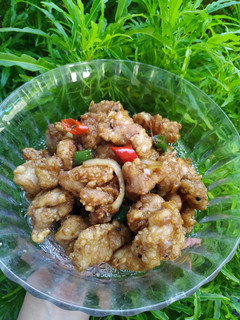 Foto resep Ayam Lada Hitam Saori