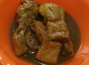 Foto resep Semur ayam+tahu matang