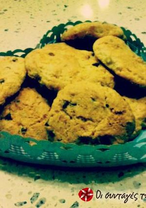 Φωτογραφία της συνταγής Cookies σοκολάτα-μπανάνα-φουντούκι