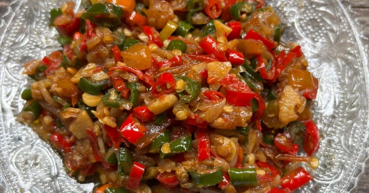 Sambal terasi tumis