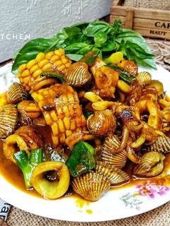 Foto resep Seafood saos padang