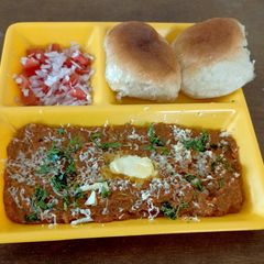 A picture of Cheese Pav bhaji.