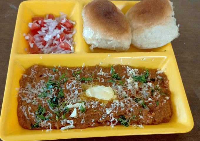 Cheese Pav bhaji