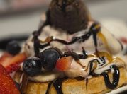 A picture of frozen waffles