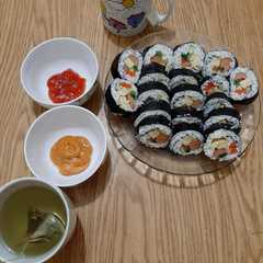 Kimbab রেসিপির প্রধান ছবি