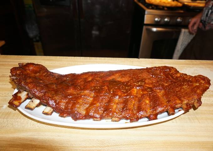 COSTILLAR DE CERDO HORNEADO CON B.B.Q. CASERO Receta De Jon Michelena ...