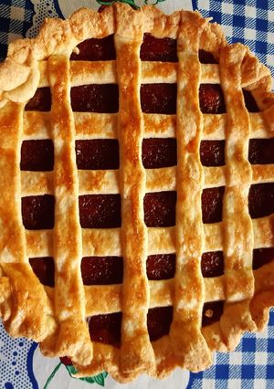 Una foto de Pasta Frola de membrillo