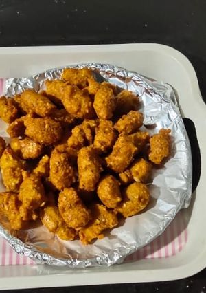 A picture of Moong Dal Bhajiya.