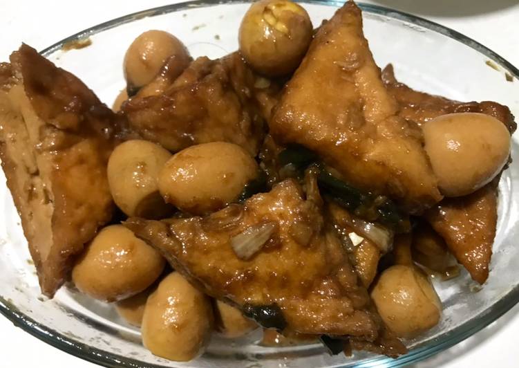 Semur telur tahu