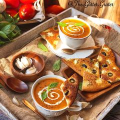 A picture of Creamy Tomato Soup.